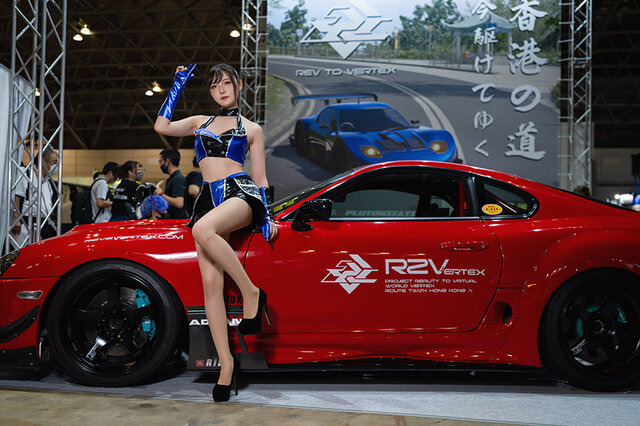 東京ゲームショウ2022「Rev to Vertex」ブース／しょこら（@Chocolat_cos0）