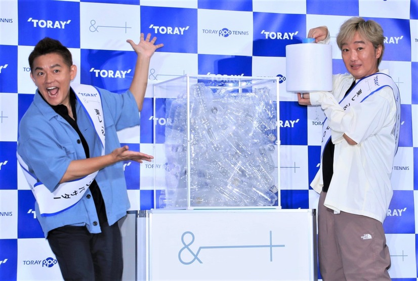 スピードワゴン(井戸田潤、小沢一敬)【撮影：小宮山あきの】