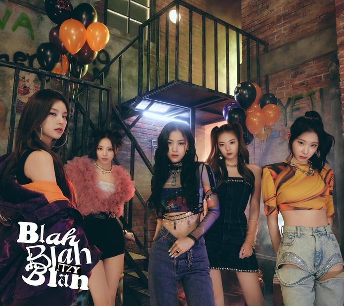 ITZY JAPAN 2ndシングル『Blah Blah Blah』初回限定盤Bジャケット写真