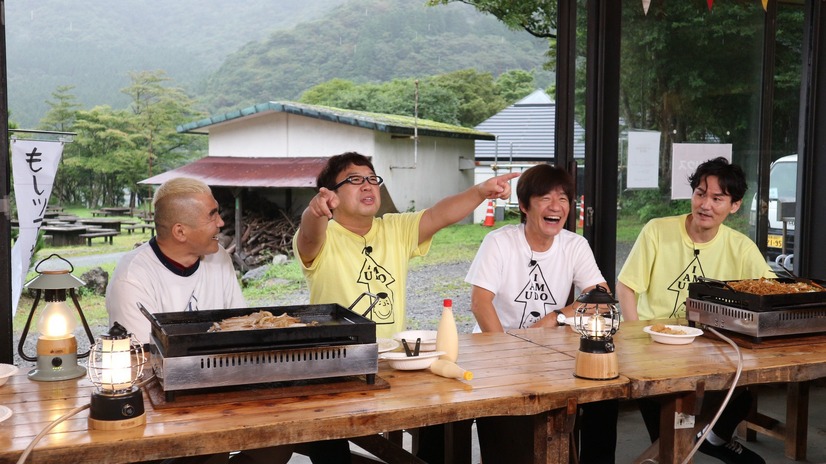 ウド鈴木（キャイ～ン）、天野ひろゆき（キャイ～ン）、内村光良（ウッチャンナンチャン）、南原清隆（ウッチャンナンチャン）（C）フジテレビ