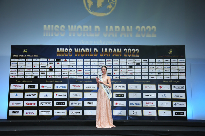 「ミス・ワールド2022」日本代表タレントの山口佳南
