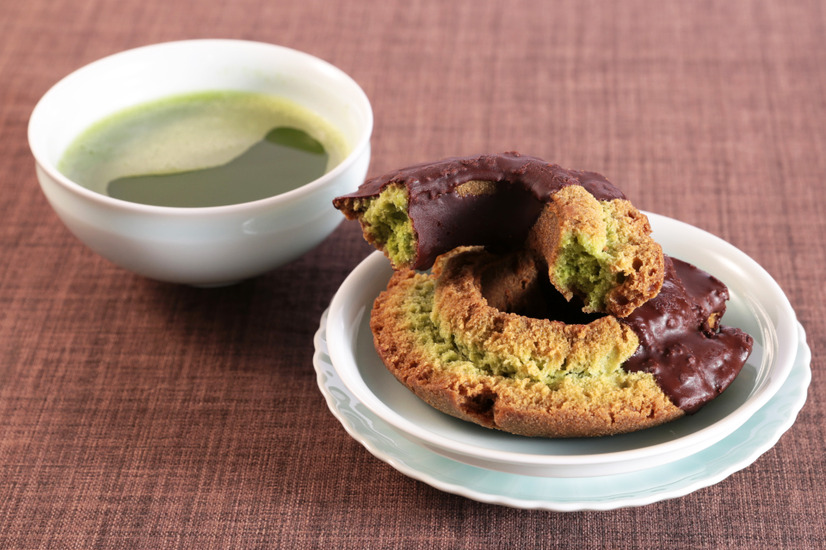 オールドファッション宇治抹茶（162円）