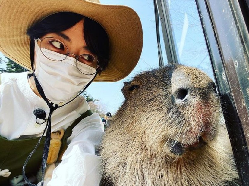 写真は篠原かをりの公式Instagramから（※写真は所属事務所より掲載許諾をもらってます）