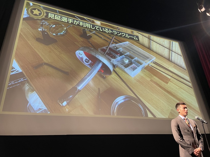 第1回全国収納写真コンテスト結果発表会・見延選手（撮影：渡邉）