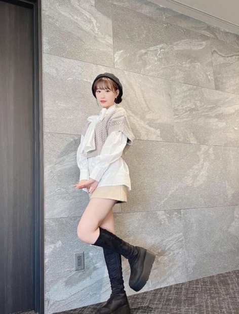 写真は上西怜（NMB48）公式Instagramから（※写真は所属事務所より掲載許諾をもらってます）