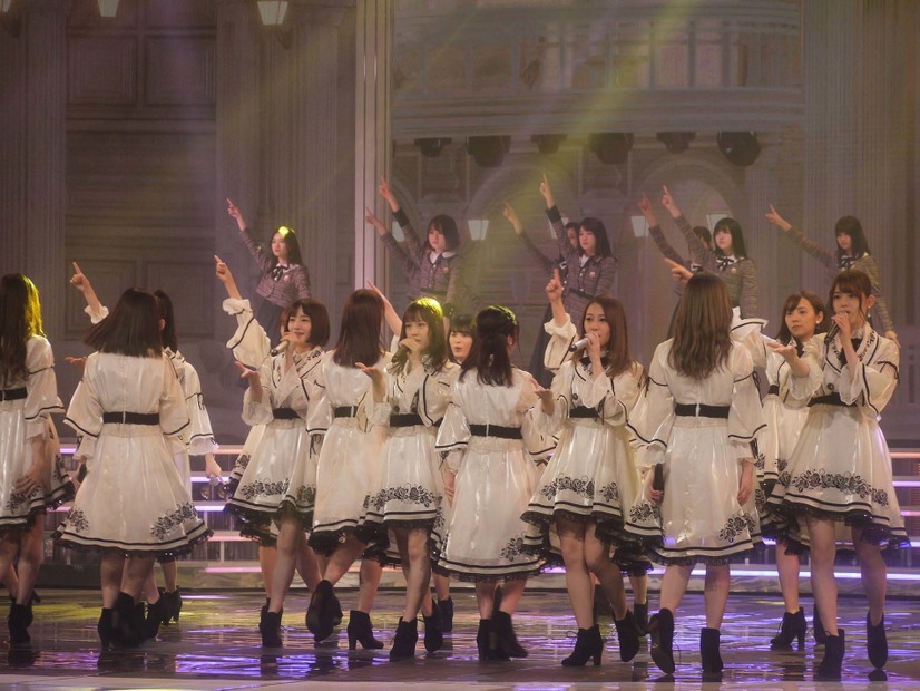 2018年紅白　乃木坂46【写真：編集部】