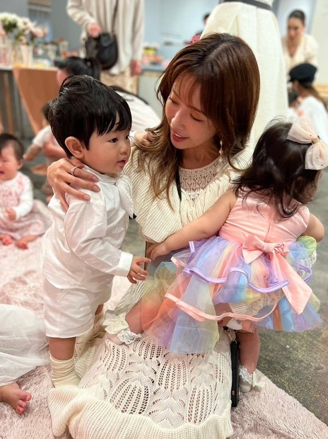 くみっきー親子、石田安奈娘