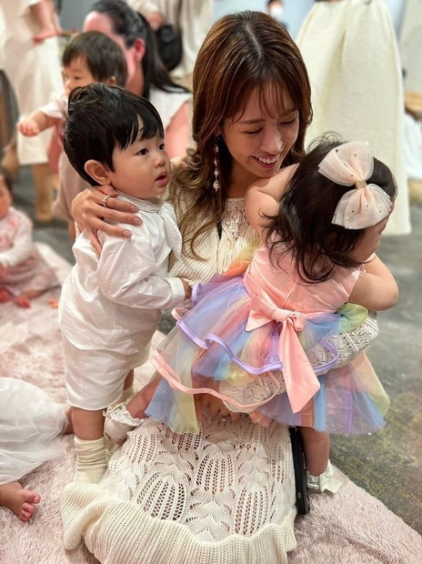 くみっきー親子、石田安奈娘
