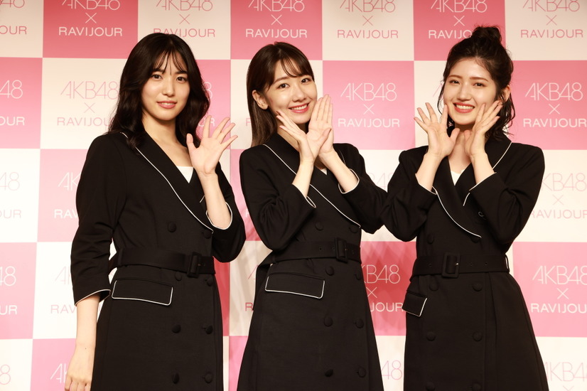 左から）下尾みう、柏木由紀、村山彩希