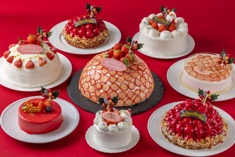 いちごづくしのクリスマスケーキ2022