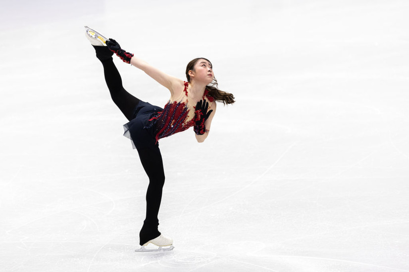 紀平梨花(Photo by Dustin Satloff - International Skating Union/International Skating Union via Getty Images)