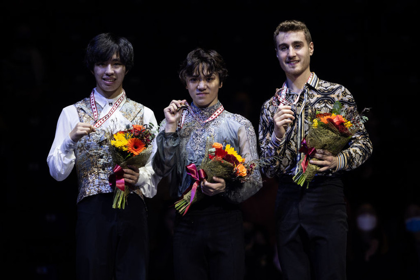 (Photo by Dustin Satloff - International Skating Union/International Skating Union via Getty Images)