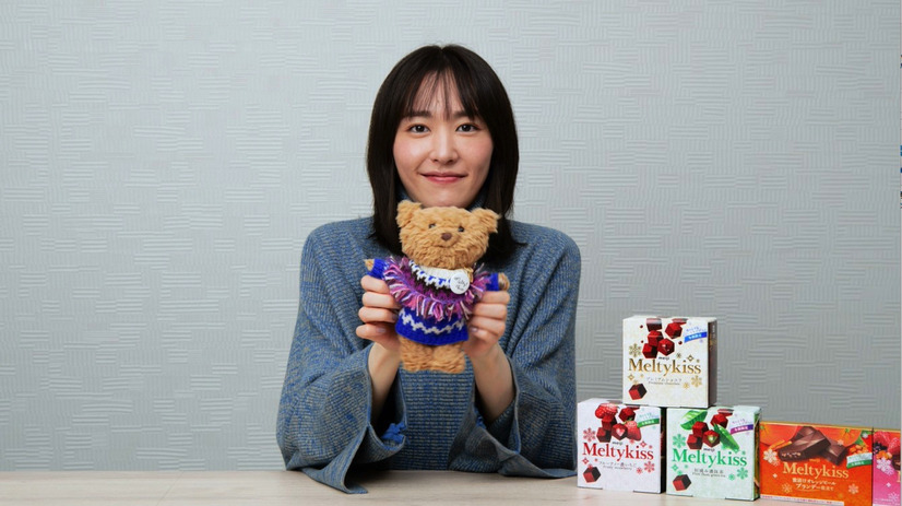 明治「メルティーキッス」誕生秘話公開！語りは新垣結衣