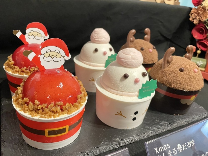おひとり様サイズのかわいいケーキ（撮影：渡邉）
