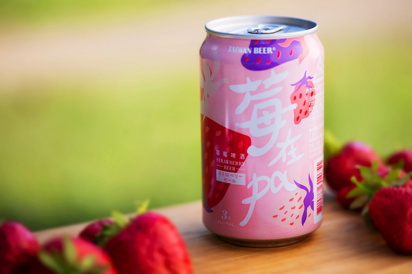 「台湾金牌ビール」から現地でも人気のストロベリーフレーバーが冬季限定で登場