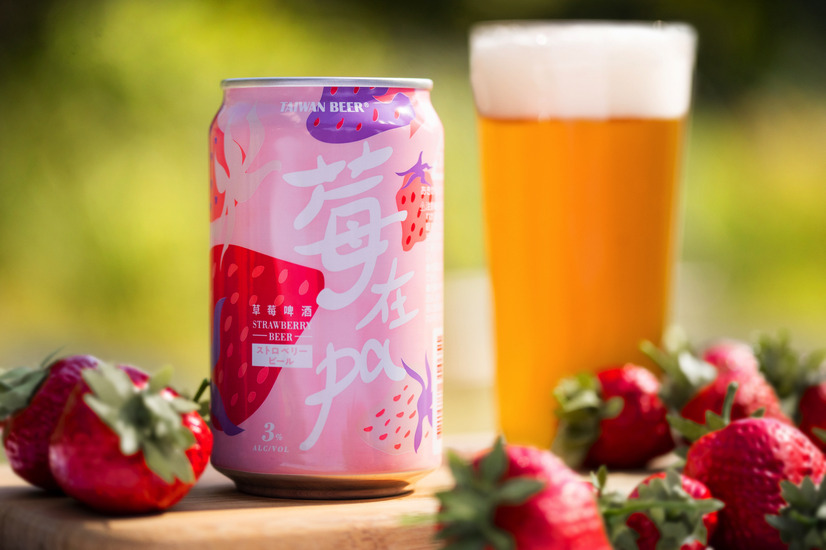 「台湾金牌ビール」から現地でも人気のストロベリーフレーバーが冬季限定で登場