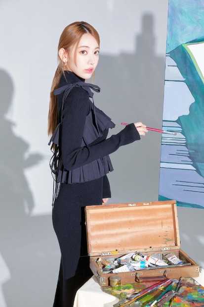 『宮脇咲良が魅せるWinter Vintage』