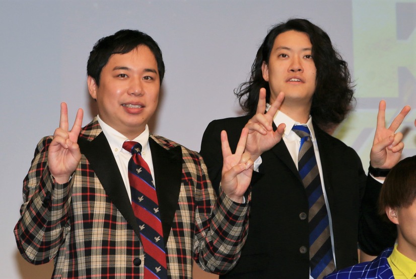 霜降り明星（せいや、粗品）【撮影：小宮山あきの】