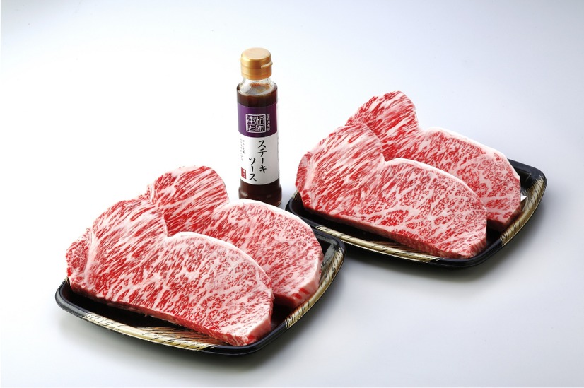 「黒毛和牛 ステーキ福袋」（12,960円）