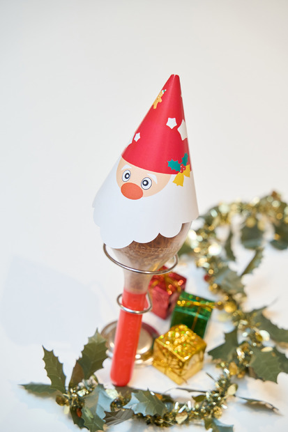 「フリフリ♪ベビースター」のクリスマスバージョン