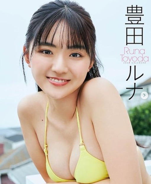 写真は豊田ルナ公式Instagramから（※写真は所属事務所より掲載許諾をもらってます）