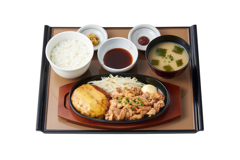 やよい軒、牛・豚・鶏の3種類の肉が一度に楽しめる“ご褒美定食”発売