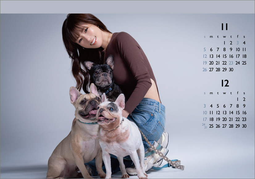 深田恭子2023年　カレンダー