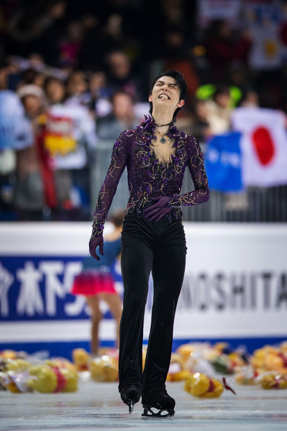羽生結弦(Photo by Joosep Martinson - International Skating Union/International Skating Union via Getty Images)