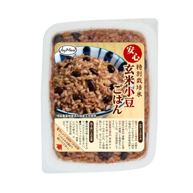 「安心玄米小豆ごはん」