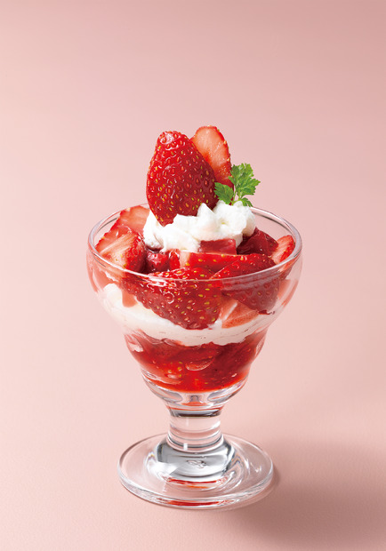 プチストロベリーパフェ
