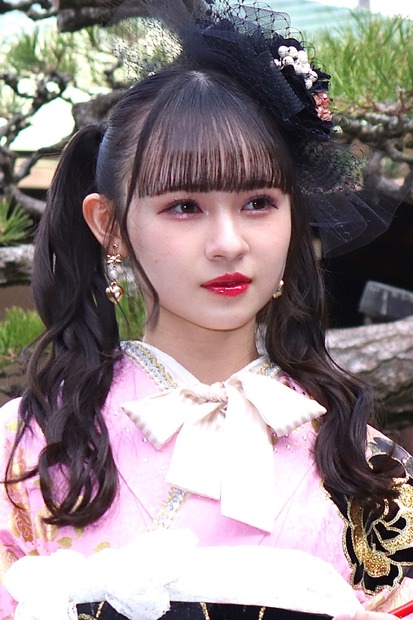 NMB48・佐⽉愛果【撮影：浜瀬将樹】