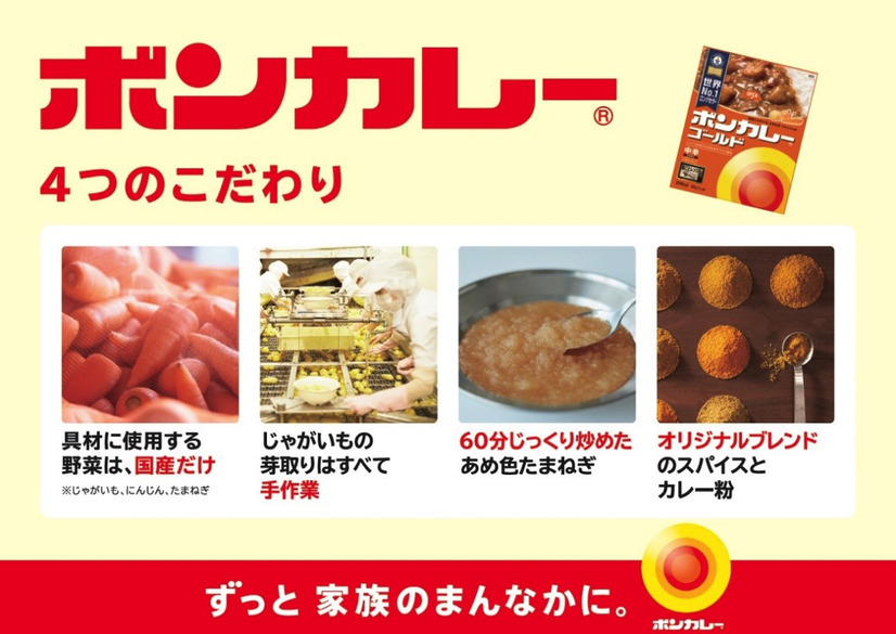 「ボンカレー」発売55周年！世界最長寿のレトルトカレーとしてギネス認定
