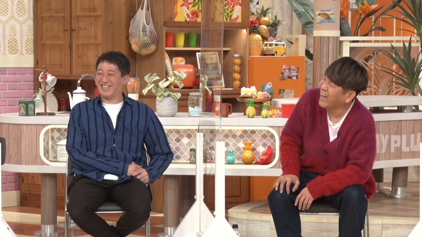 （左から）サバンナ・高橋茂雄、FUJIWARA・藤本敏史（C）MBS