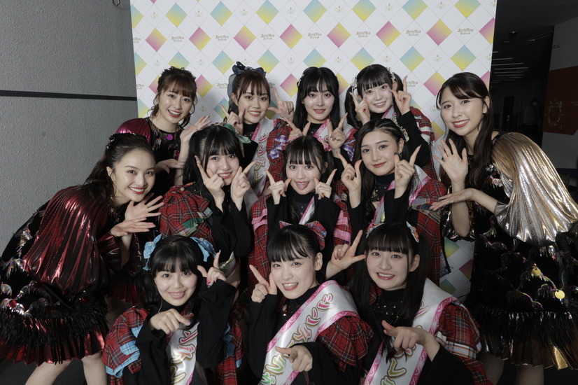 「ももいろクローバーZ」＆」いぎなり東北産」（C）ニッポン放送「スタプラアイドルフェスティバル～今宵、シンデレラグループが決まる～powered by スタプラアイドルラジオ」