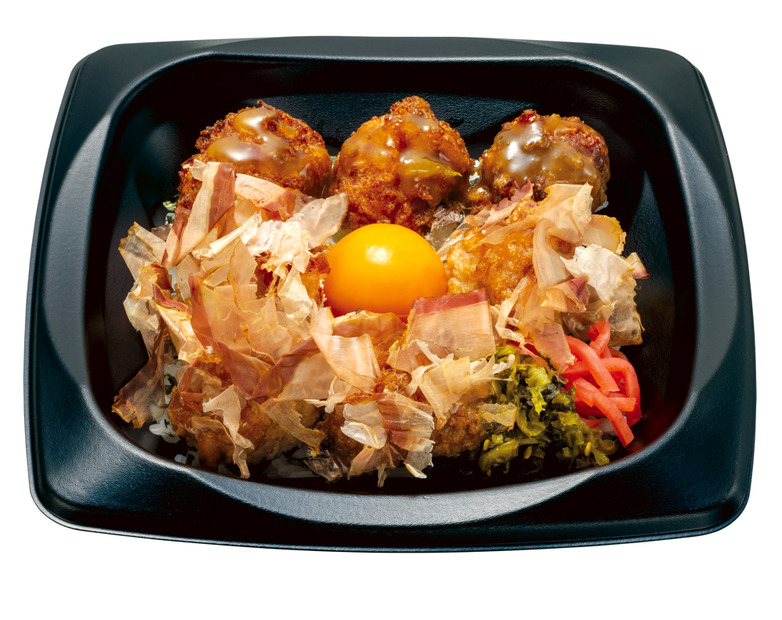 いろから監修 だし鶏唐と柚子こしょう謎唐丼