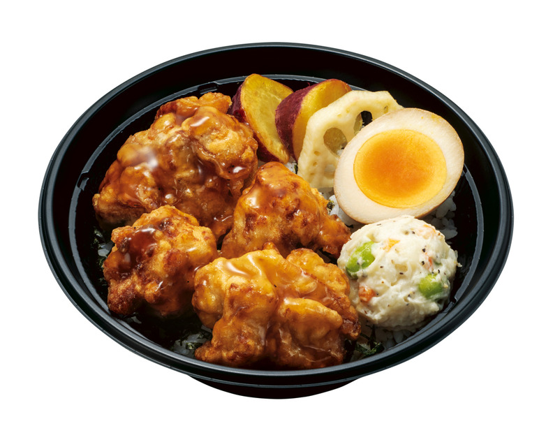 暴れん坊チキン監修 甘だれの鶏唐と謎唐丼
