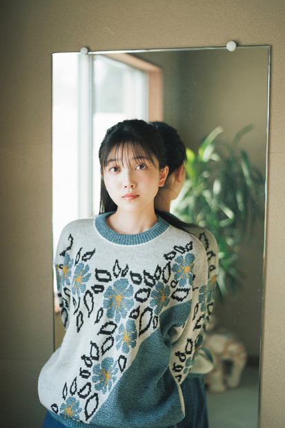『B.L.T.2023年3月号』【先行カット：久保史緒里（乃木坂46）】（出版社：東京ニュース通信社、撮影：前康輔）