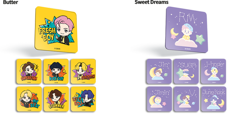 TinyTAN アクリルマグネット