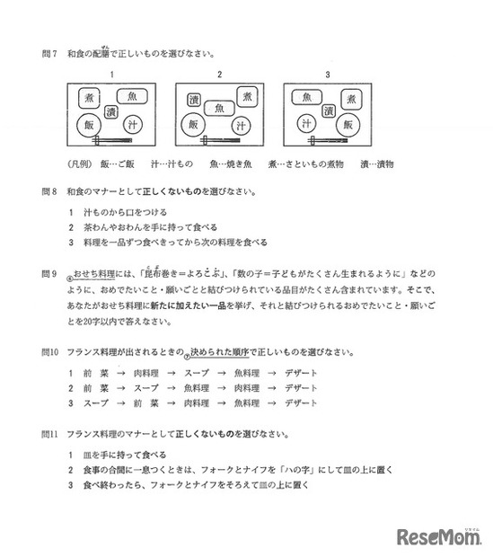 慶應義塾中等部 2016年度入試問題「社会」