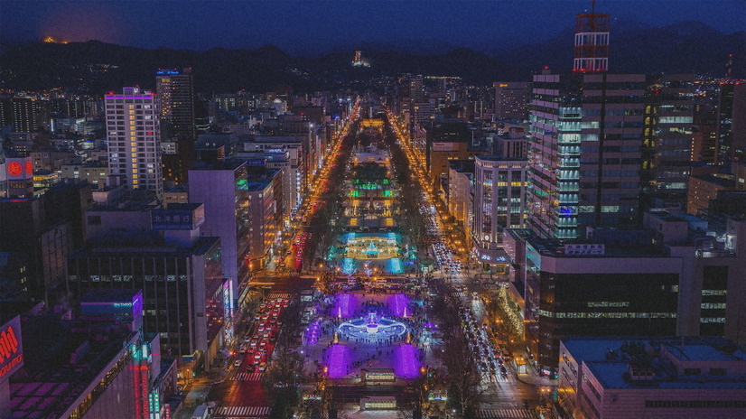 札幌　大通り公園（C）HBC北海道放送2020