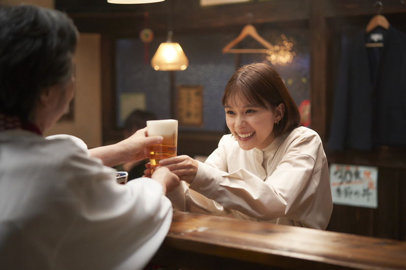 アサヒ生ビール テレビCM「はじめてのおつかれ生です」篇