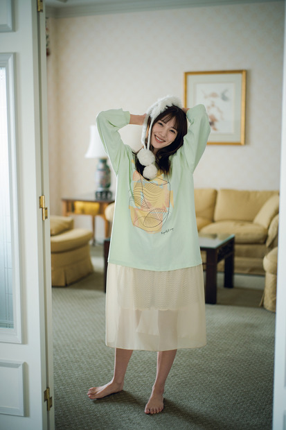 河田陽菜（日向坂46）（c）東京ニュース通信社