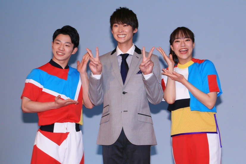 佐久本和夢、福尾誠、秋元杏月【撮影：小宮山あきの】