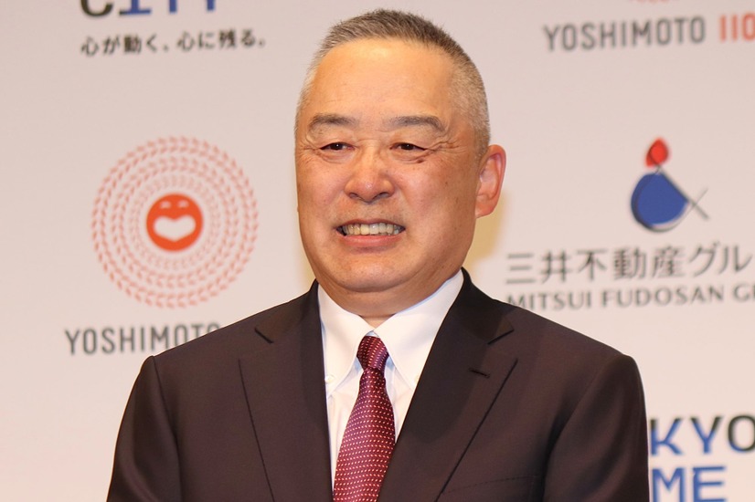 吉本興業ホールディングス株式会社 岡本昭彦代表取締役社長【撮影：浜瀬将樹】