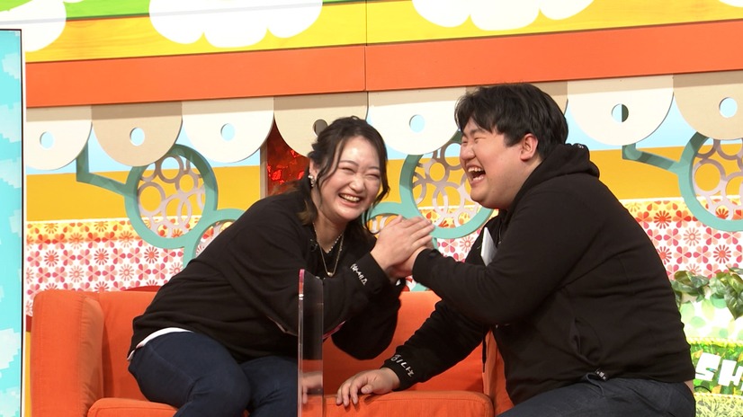 令和のイマドキカップル　（左から）内山はるかさん、キム・ソンギュさん（C）MBS