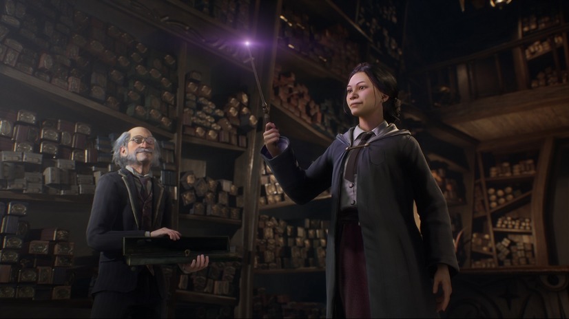 HOGWARTS LEGACY software （c） 2023 Warner Bros. Entertainment Inc. Developed by Avalanche Software. WIZARDING WORLD and HARRY POTTER Publishing Rights （c） J.K. Rowling. PORTKEY GAMES, HOGWARTS LEGACY, WIZARDING WORLD AND HARRY POTTER characters, names and related indicia （c） and ™ Warner Bros. Entertainment Inc.