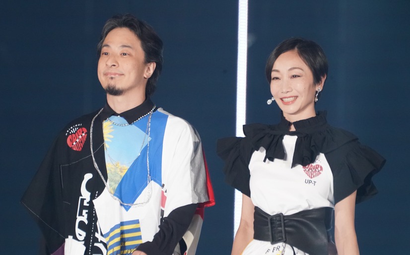 ひろゆき、西村ゆか【写真：竹内みちまろ】
