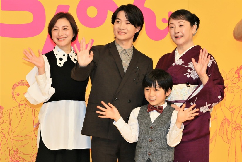 広末涼子、神木隆之介、森優理斗、松坂慶子【撮影：小宮山あきの】