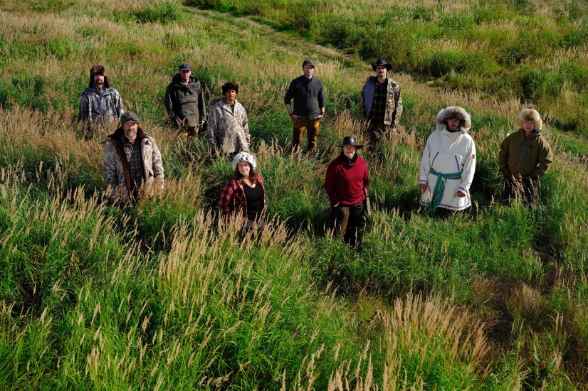 『ALONE ～孤独のサバイバー～ シーズン９』挑戦メンバー10人(C)2023 A&E Television Networks. All Rights Reserved.