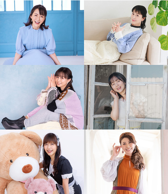 『声優グランプリplatinum』【誌面カット：國府田マリ子・横山智佐・櫻井智・岩男潤子・井上喜久子・三石琴乃】（c）主婦の友インフォス